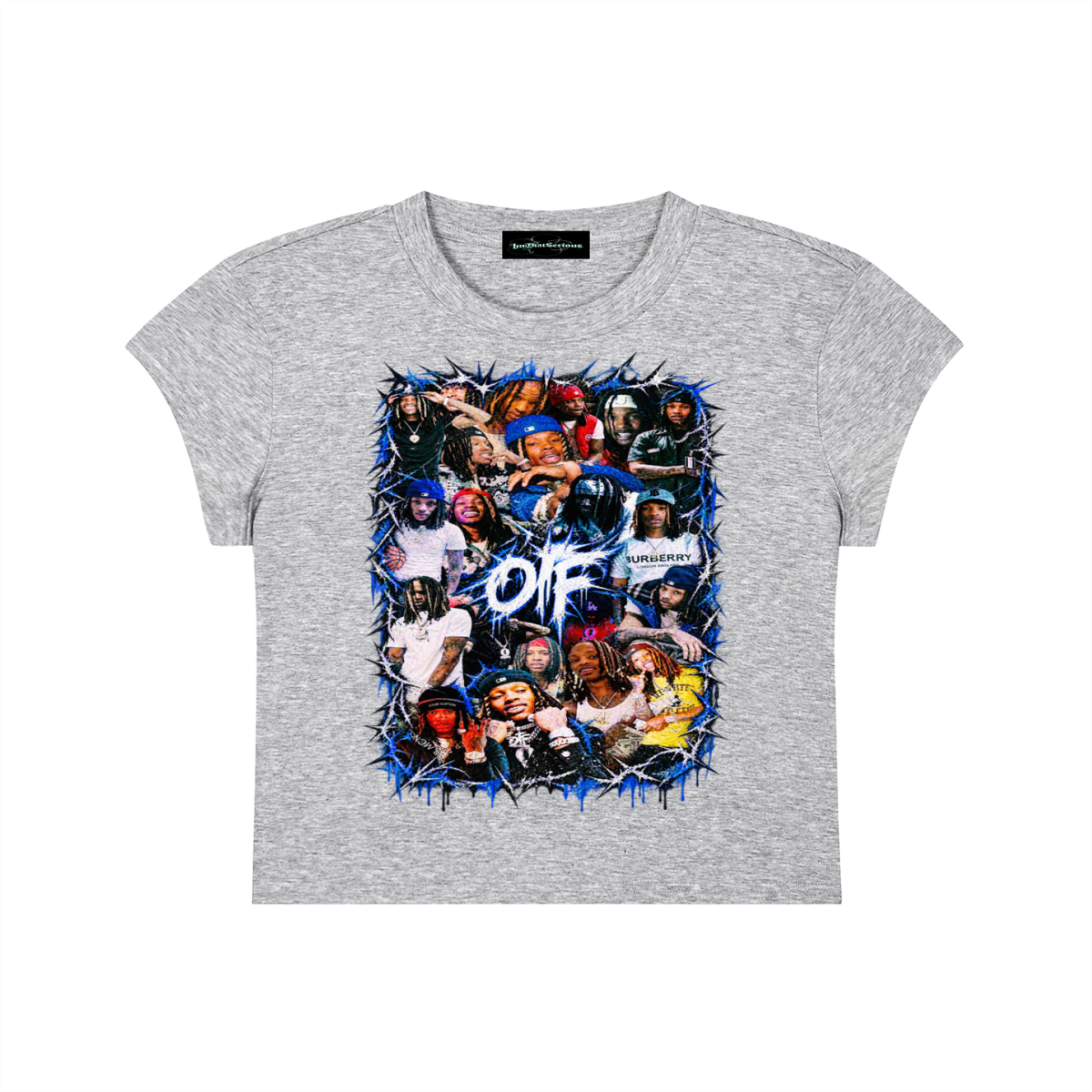 Von' Women's Slim Cropped T-Shirt