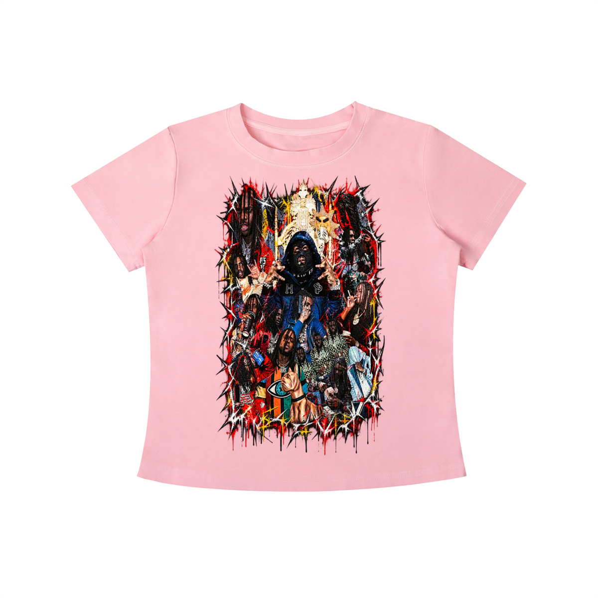 Sosa' Vintage Wash Slim T-shirt