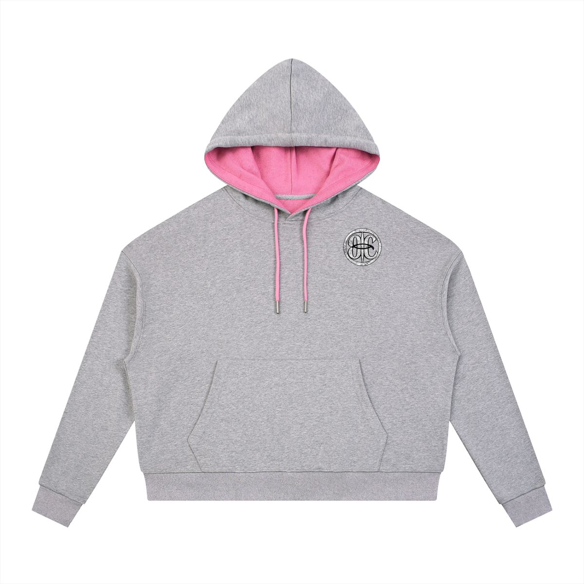 Overachievers Club' Contrast Drawstring Hoodie