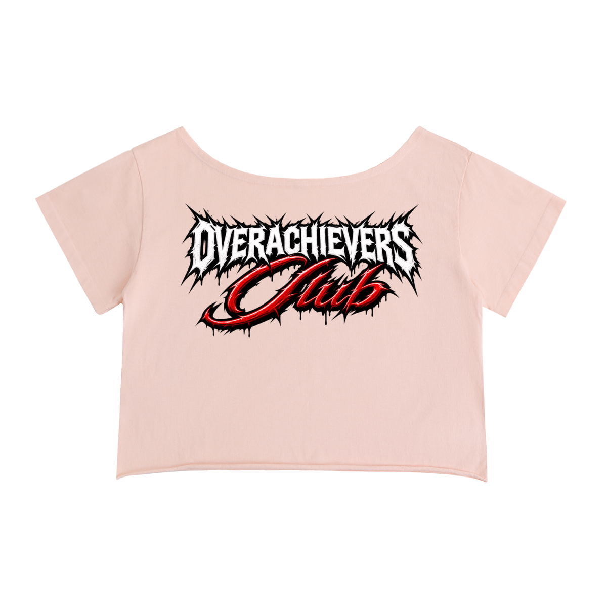 Kanye' Off-Shoulder Rolled Hem T-Shirt