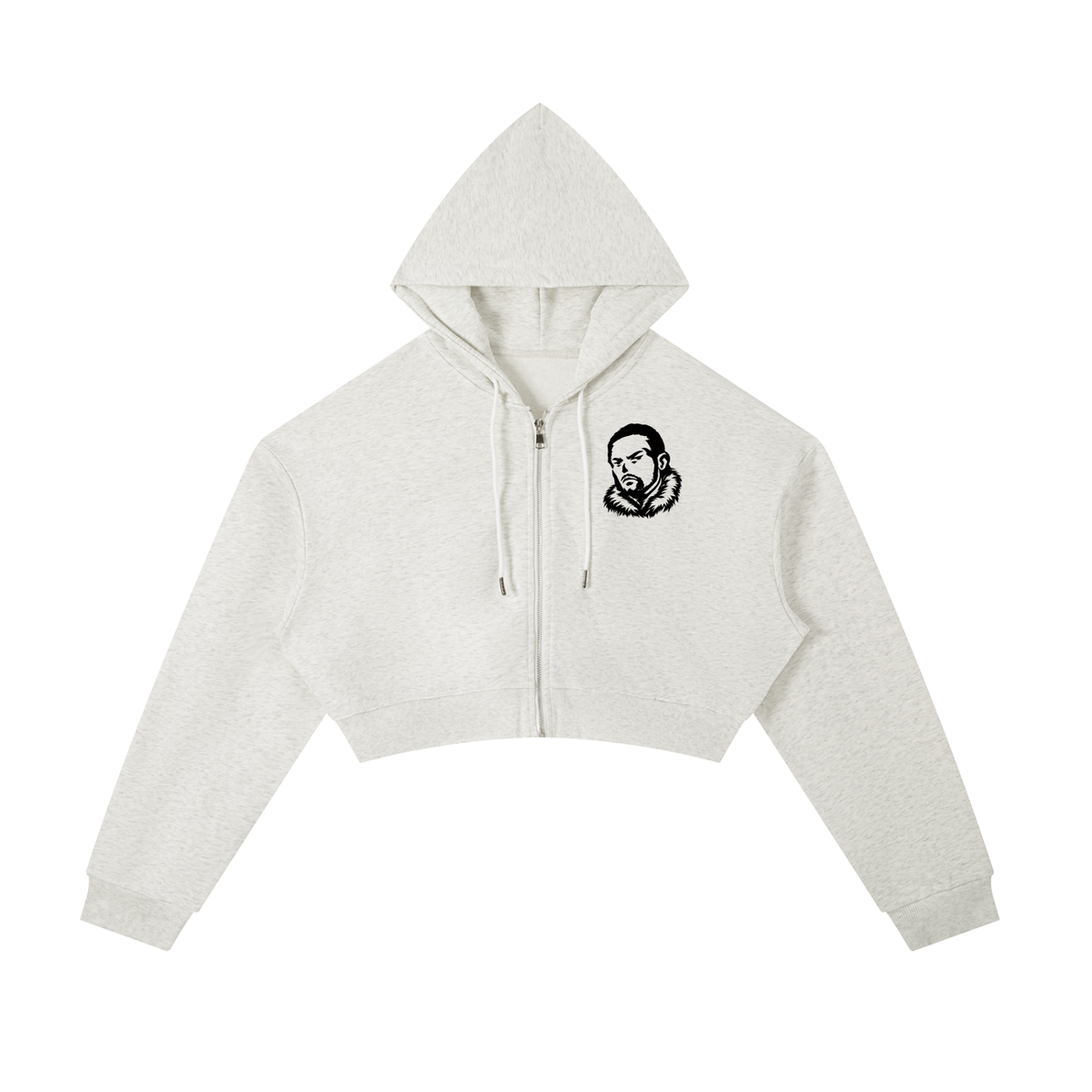 Overachievers Club' Cropped Zip-Up Hoodie, Sweatpants & Skirt