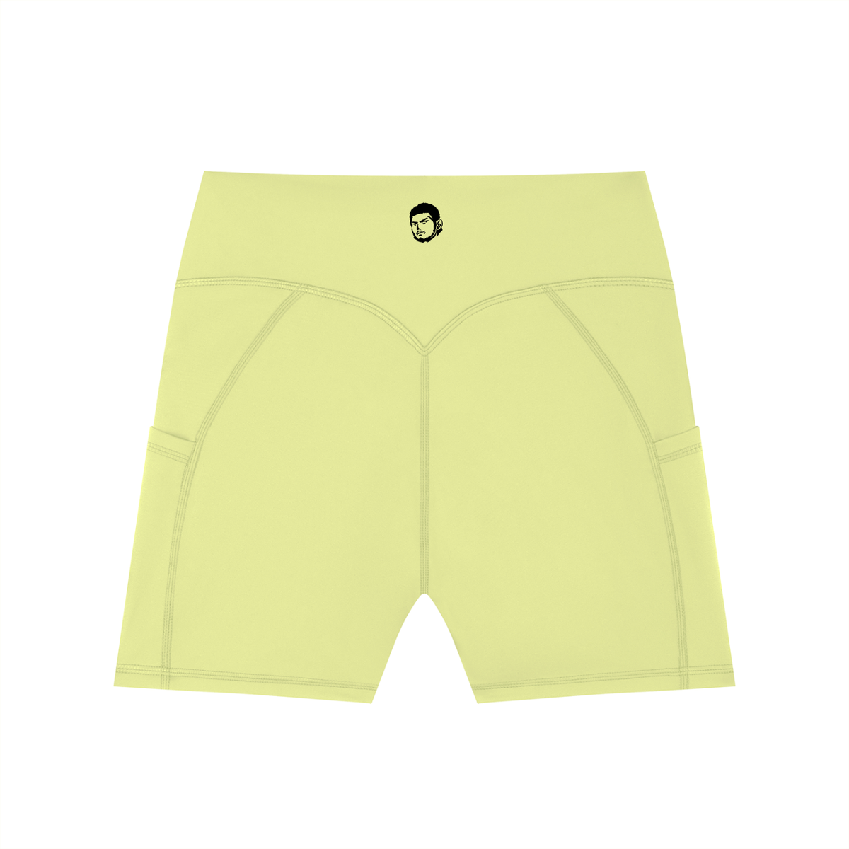 Women's High-Waisted Pocket Biker Shorts