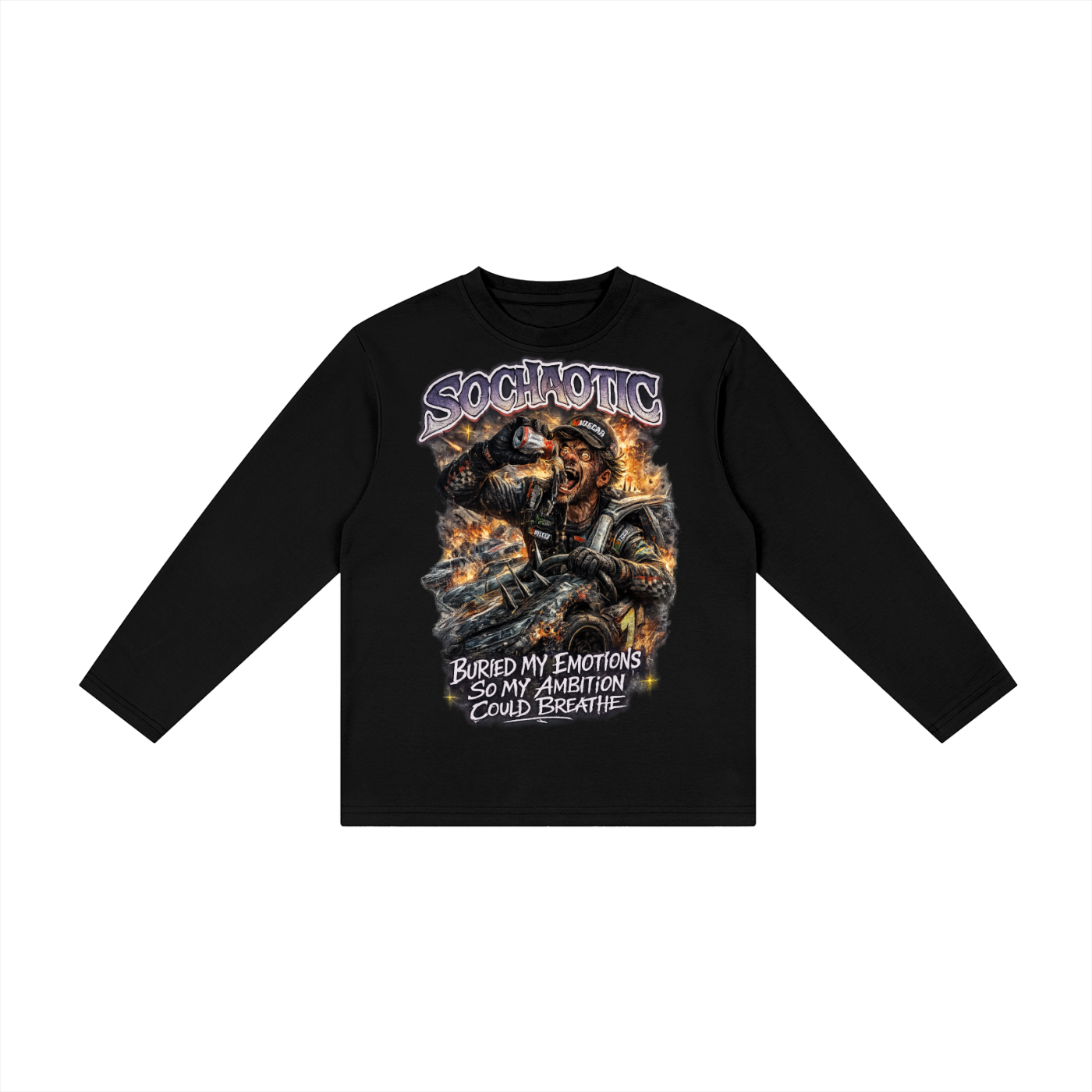 Manic,Sochaotic,Kids,Kidswear,Longsleeve