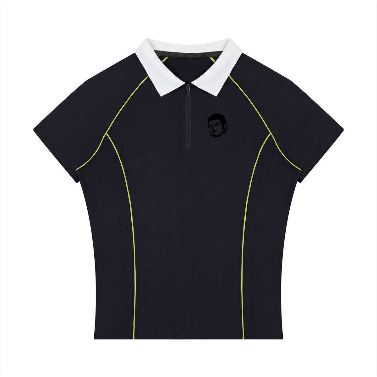 Overachievers Club' Women’s Slim Fit Quarter-Zip Polo Shirt