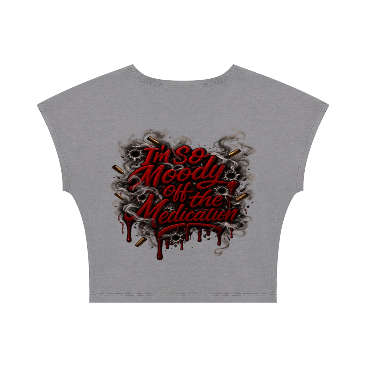 Durk' Women's Slim Crop T-Shirt