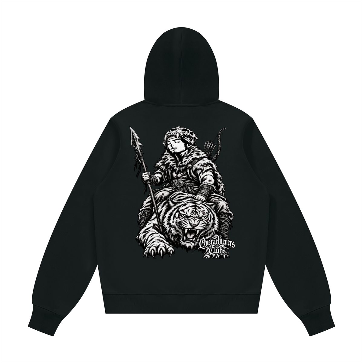 Overachievers Club' Oversized Fleece Boxy Hoodie, Sweatshirt, Sweatpant & Shorts Fit