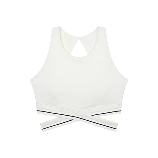 Women’s Criss-Cross Band Sports Bra & Skirt