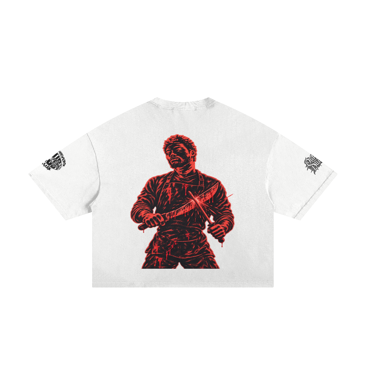 Overachievers Club' Frayed Boxy Tee