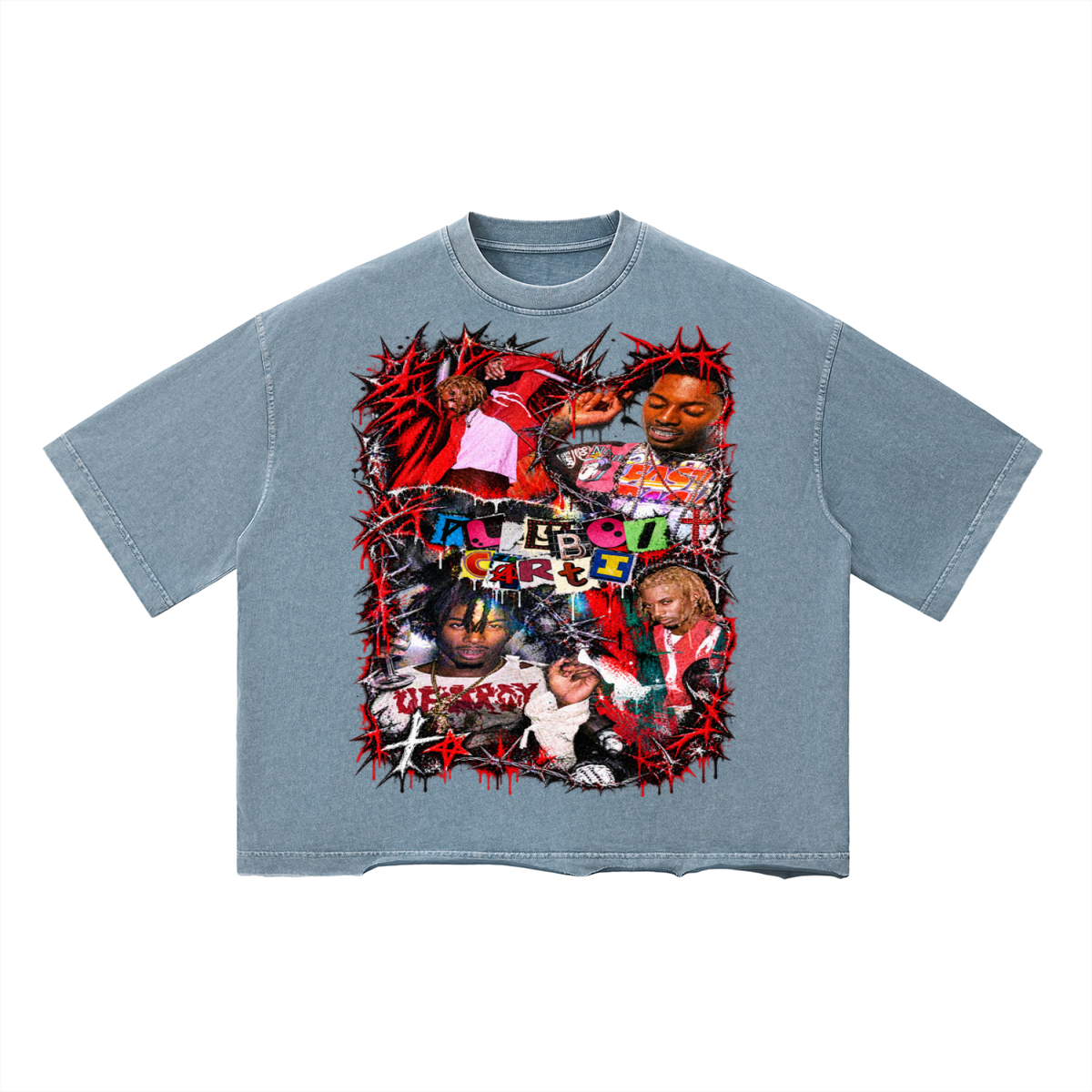 Carti' Vintage Wash Boxy T-Shirt