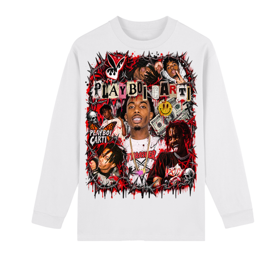 Carti' Crew Neck Long Sleeve Shirt