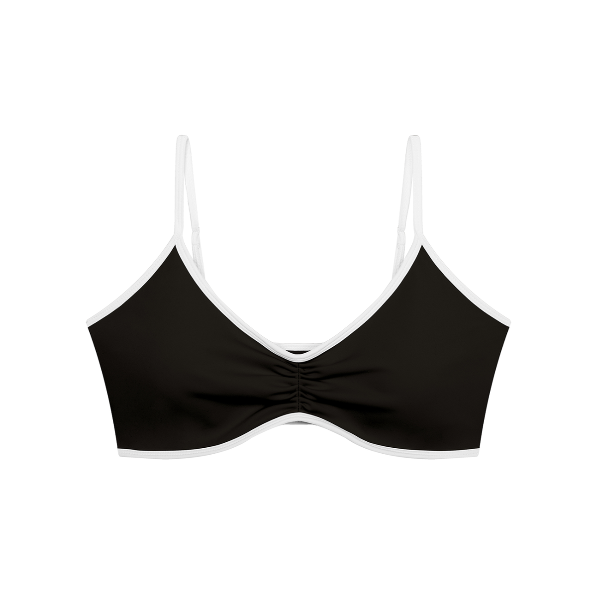 Women's Color Block Ruched V-Neck Sports Bra & Leggings