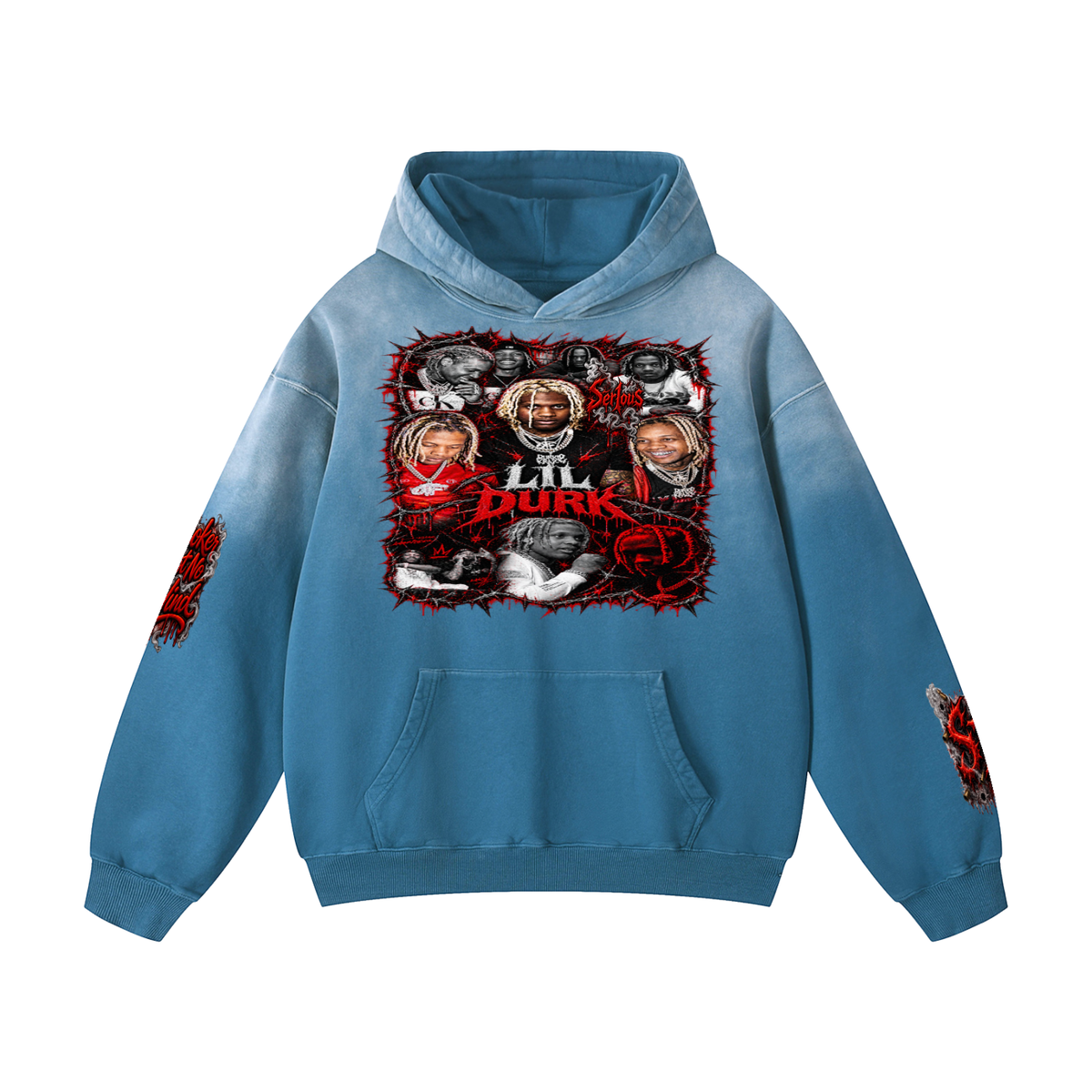 Durk' Sunfade Oversized Hoodie