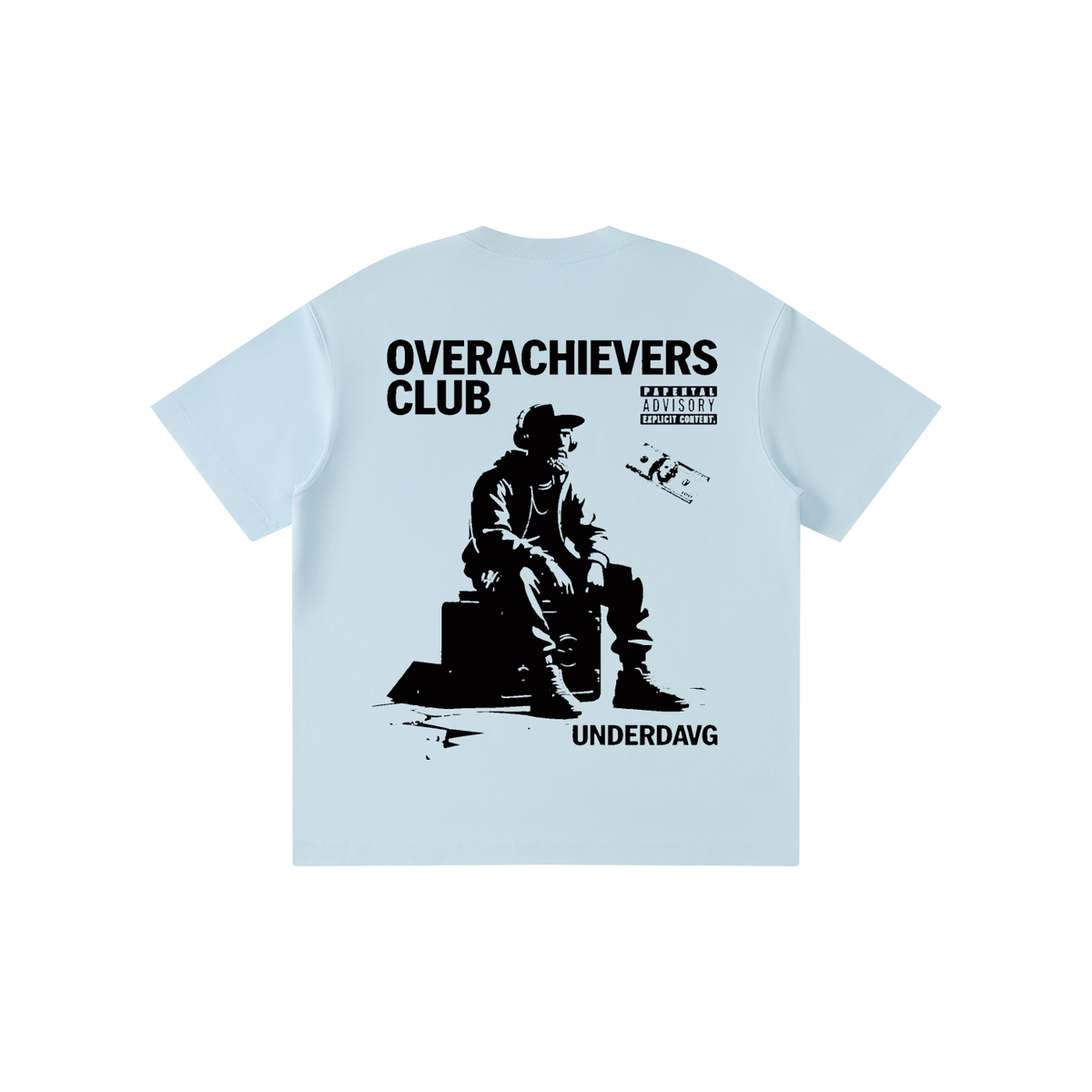 Overachievers Club' Kid’s Solid Crewneck T-Shirt