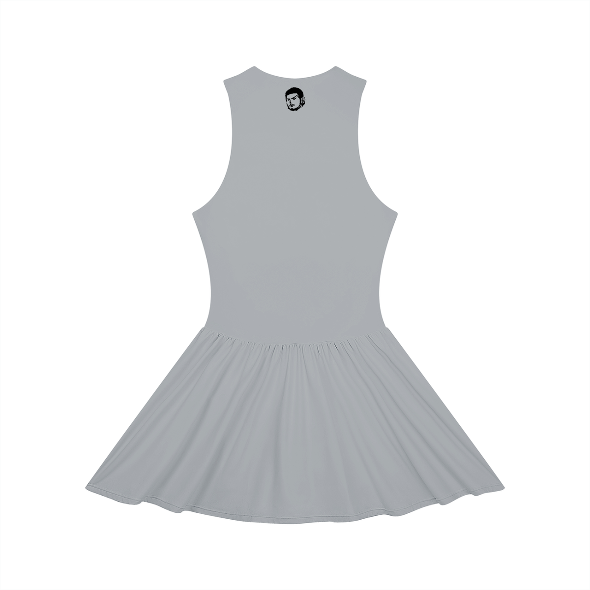 Women’s Ruched Sleeveless Full-Zip Dress