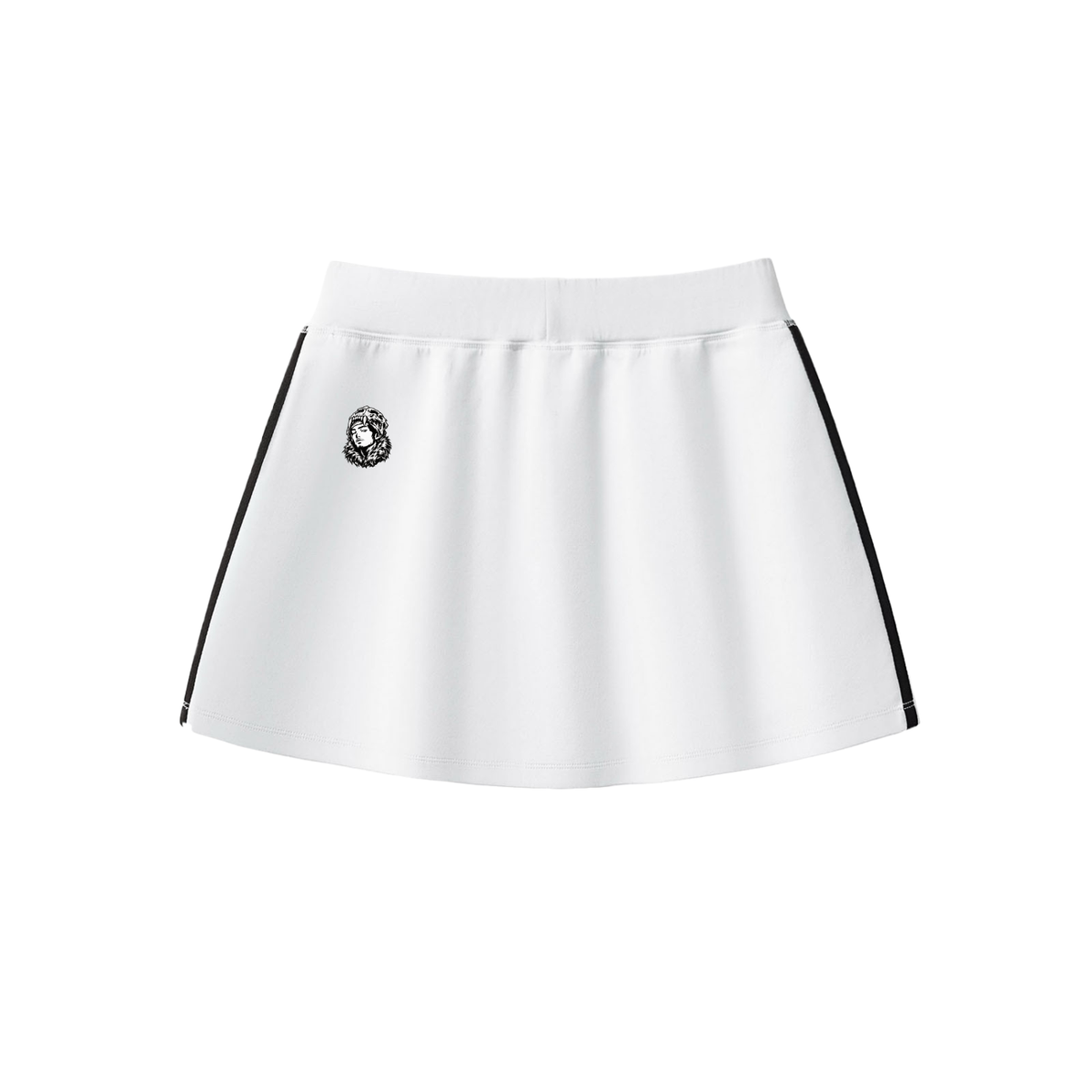 Overachievers Club' Taped Crop Top & Skirt