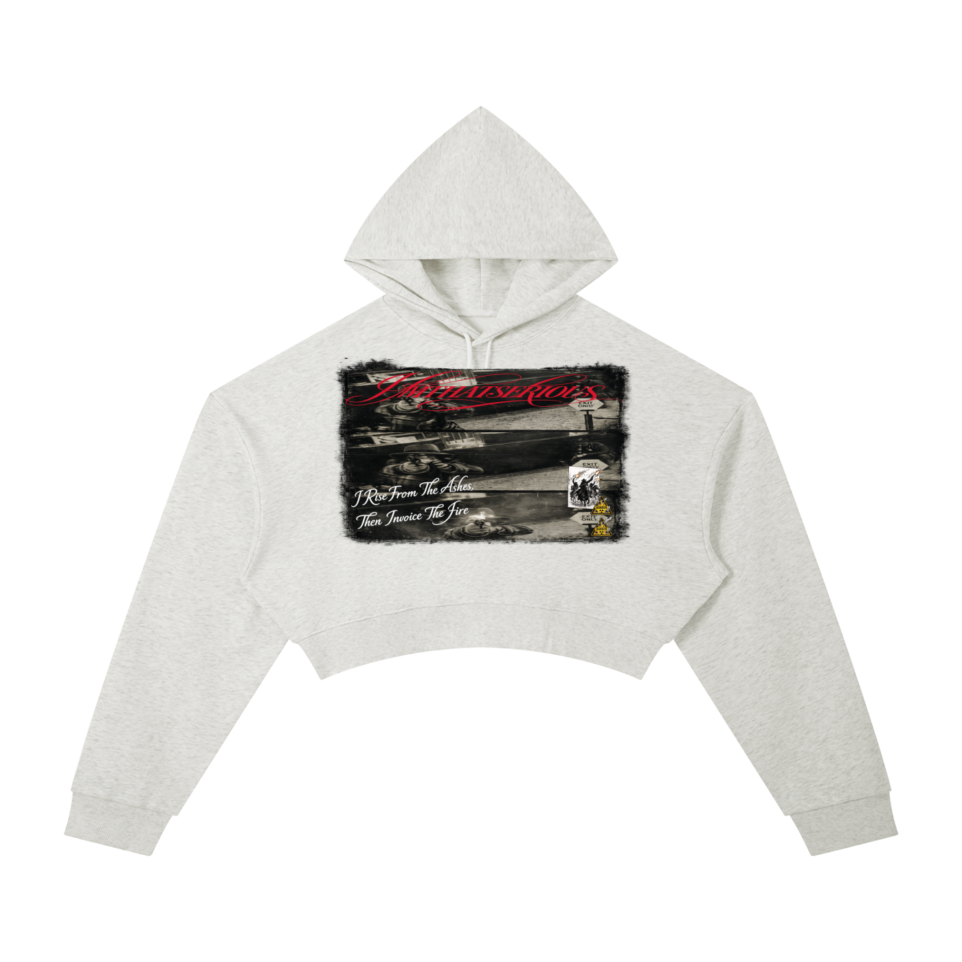 Essential Cropped Hoodie