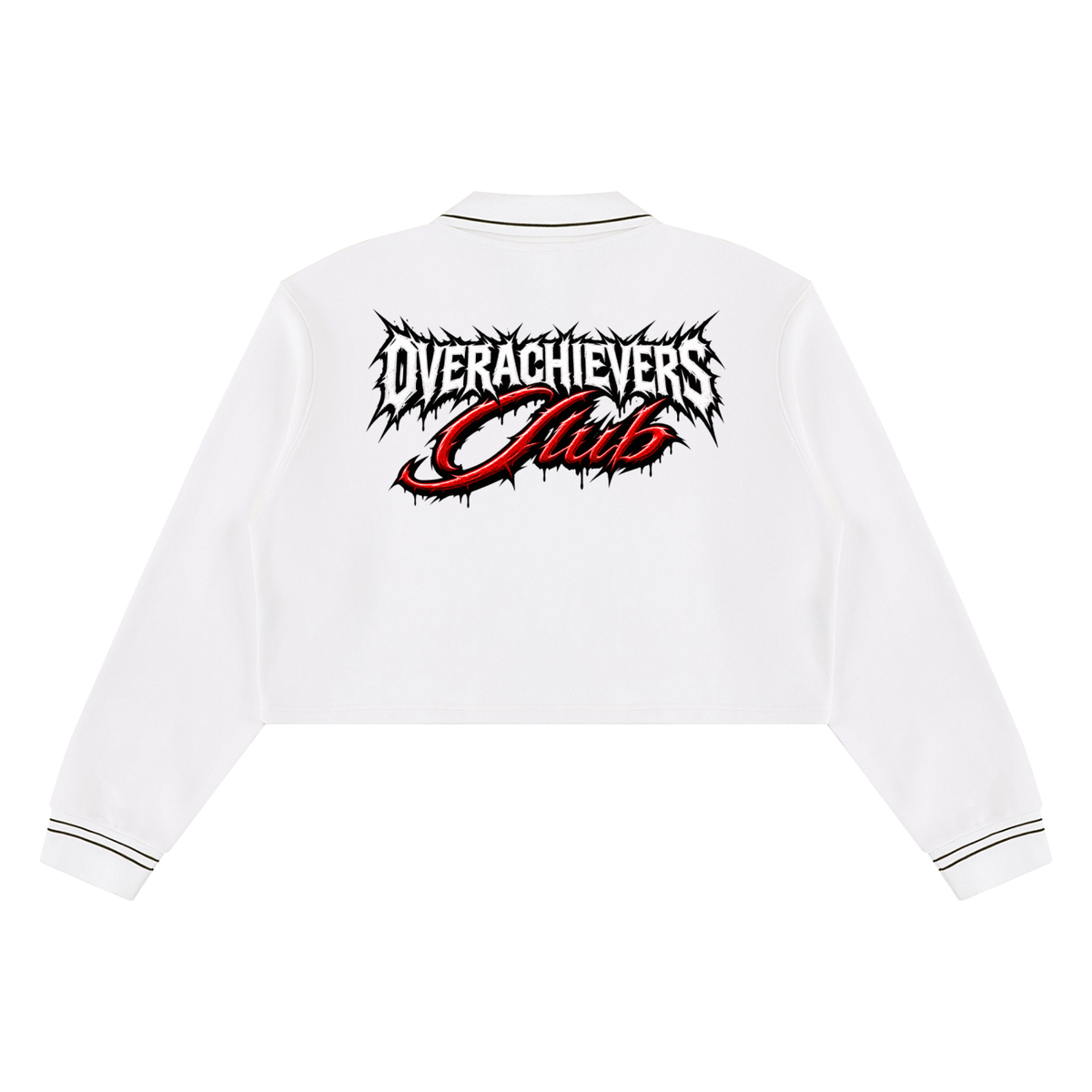 Sosa' Women’s Crop Collared Sweatshirt