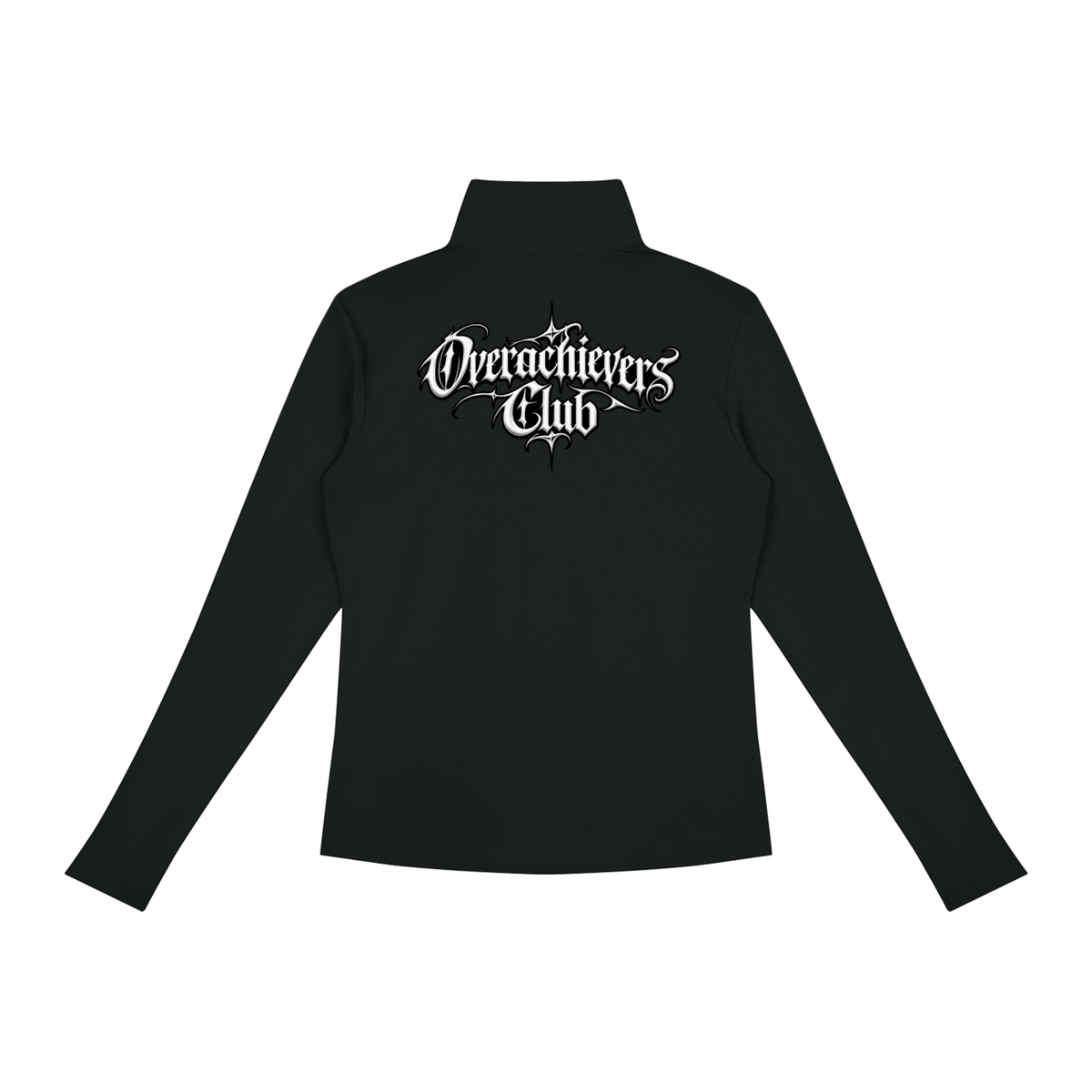 Overachievers Club' Women's Quarter-Zip Yoga Pullover