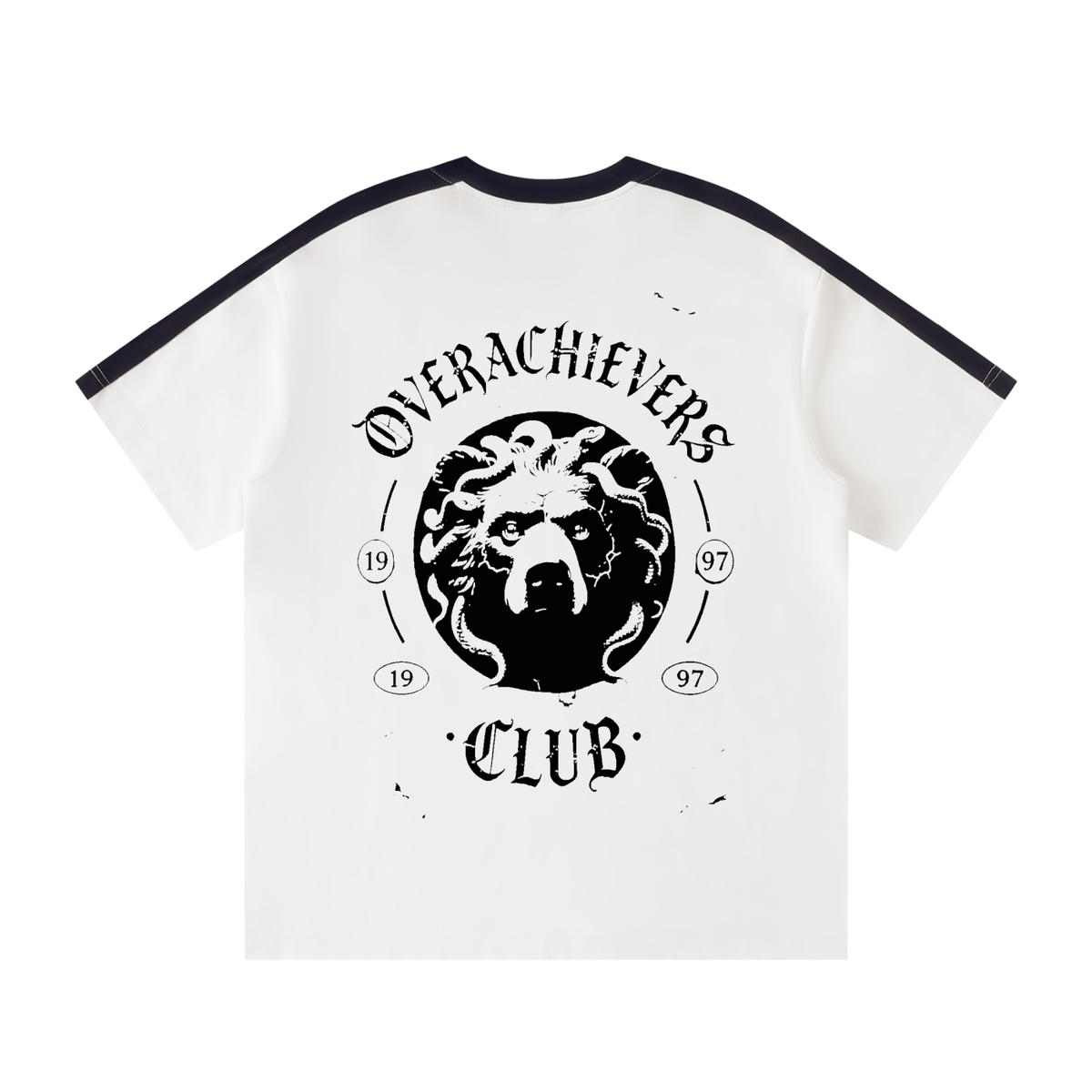 Overachievers Club' Colorblock Striped T-Shirt
