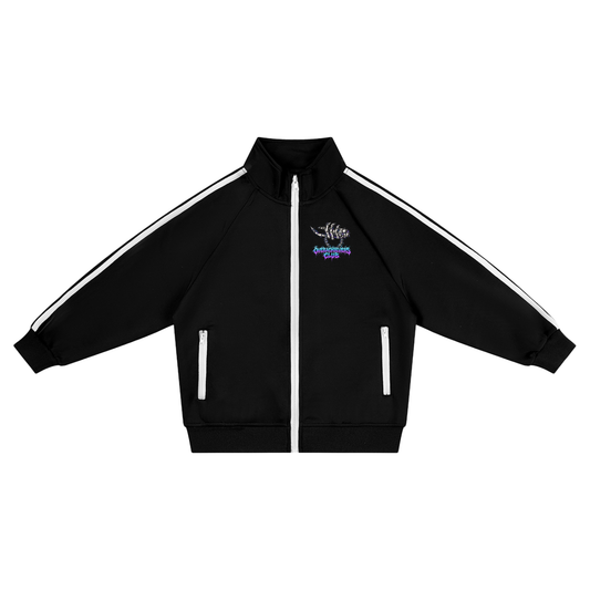 Overachievers Club' Kids’ Contrast Tape Coach Jacket & Sweatpant